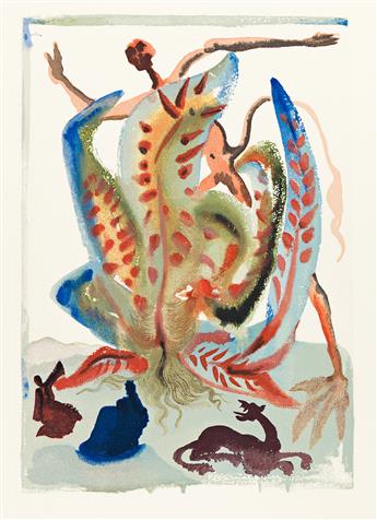 SALVADOR DALÍ (1904 - 1989) La Divine Comédie by Dante Alighieri.